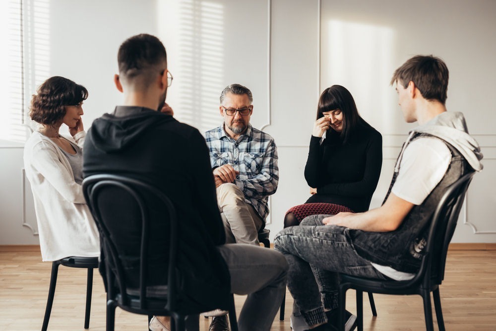 outpatient group therapy session