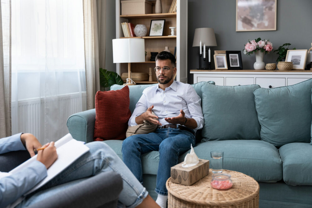 patient asks therapist about inpatient vs outpatient treatment