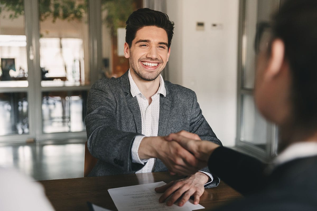 a man finding employment after addiction treatment