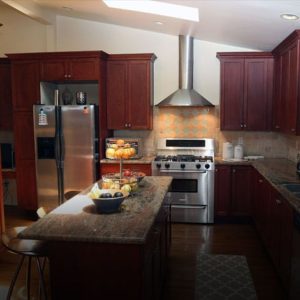 kitchen at Westwind Recovery Houdini house