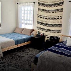double bedroom at hayes house