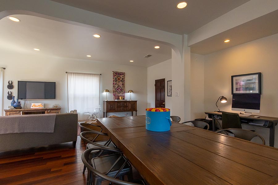 Karuna Recovery Interior-17 fuller house dining and living area